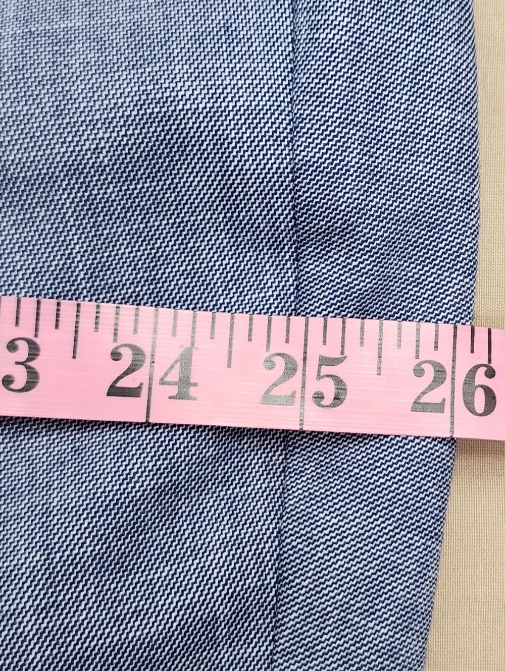 Talbots Plus Women’s Size 20W Blue Straight Leg Dress Pants Minimalist Workwear - Picture 10 of 15